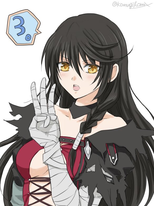velvet crowe (tales of and 1 more) drawn by hanasaki_komugi