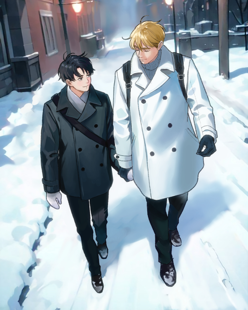 levi and erwin smith (shingeki no kyojin) drawn by 1216liddell