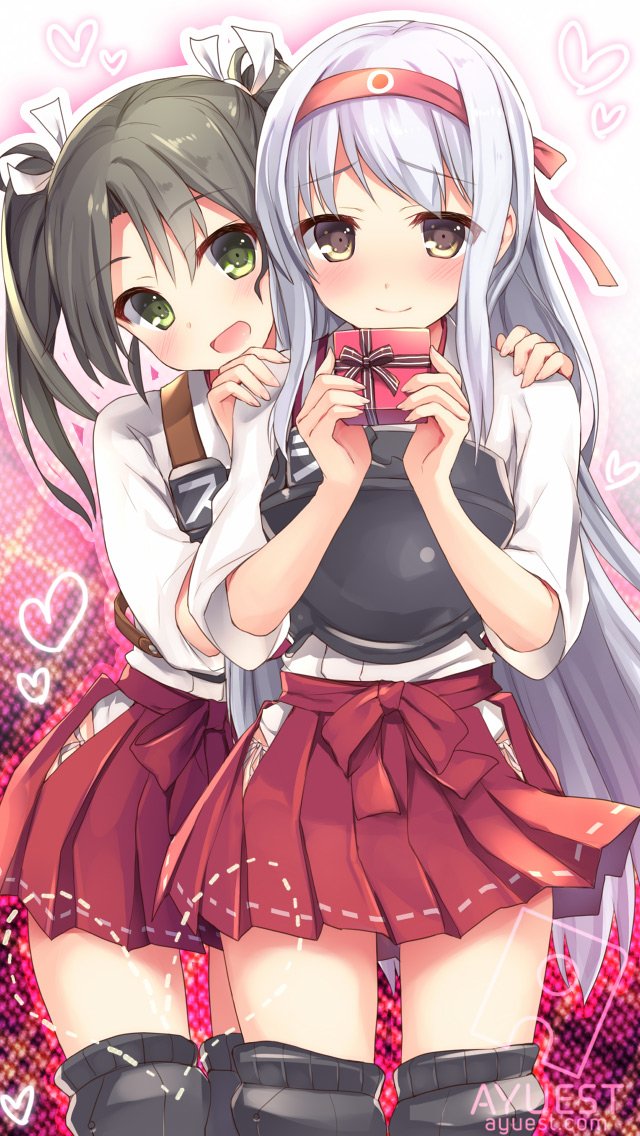 zuikaku and shoukaku (kantai collection) drawn by bankoku_ayuya