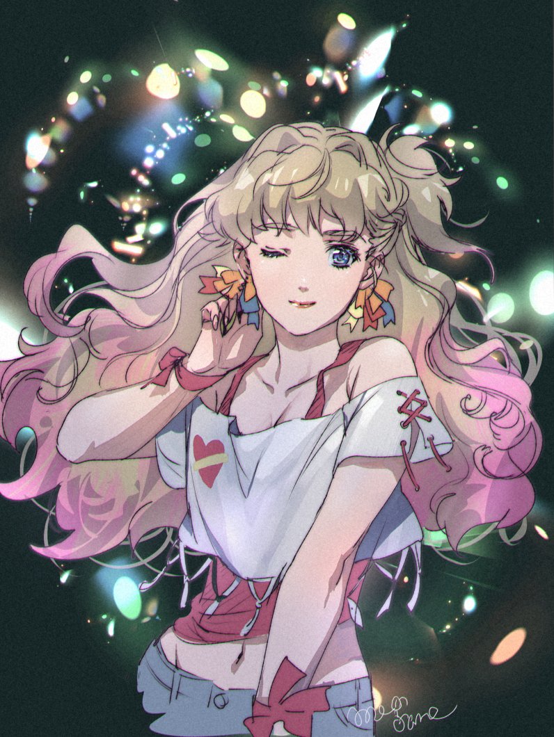 sheryl nome (macross and 1 more) drawn by kikuya_megane