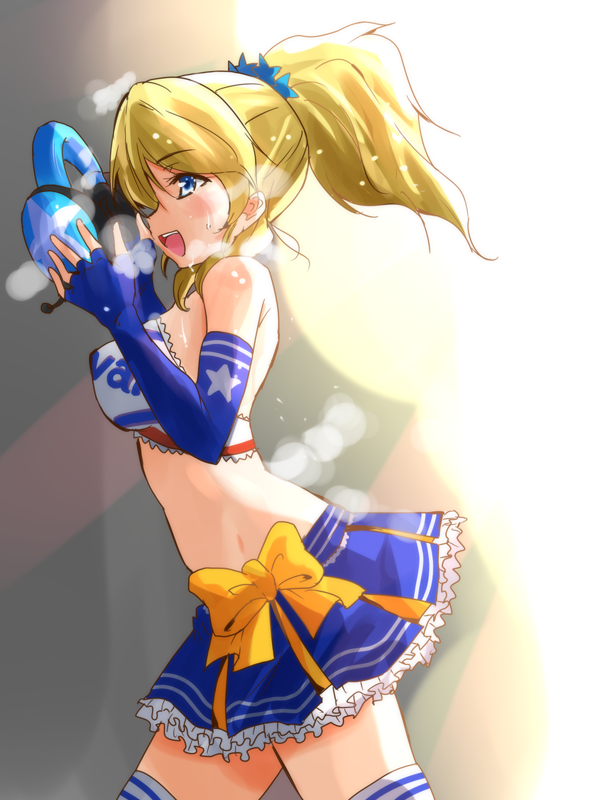 ayase eli (love live! and 2 more) drawn by urutsu_sahari
