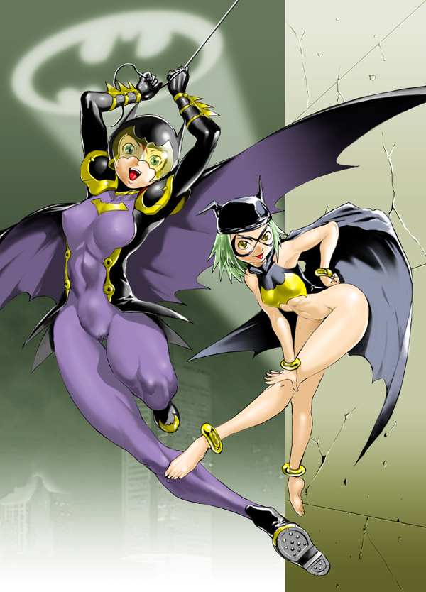 batgirl and batmite (dc comics and 1 more) drawn by shimotsuki_juugo