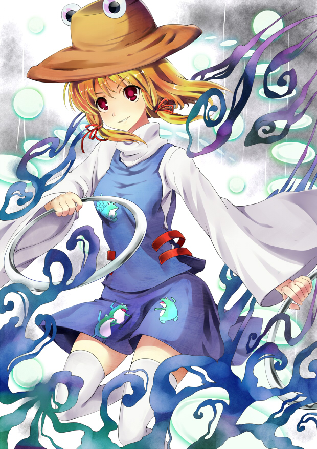 moriya suwako (touhou) drawn by blue_door