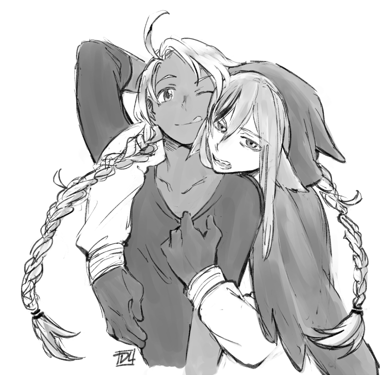 nina and velouria (fire emblem and 1 more) drawn by dlanon
