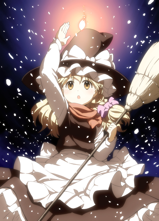 kirisame marisa (touhou and 1 more) drawn by takahata_yuki