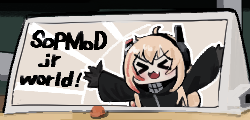 m4 sopmod ii and m4 sopmod ii jr (girls' frontline) drawn by uingssi