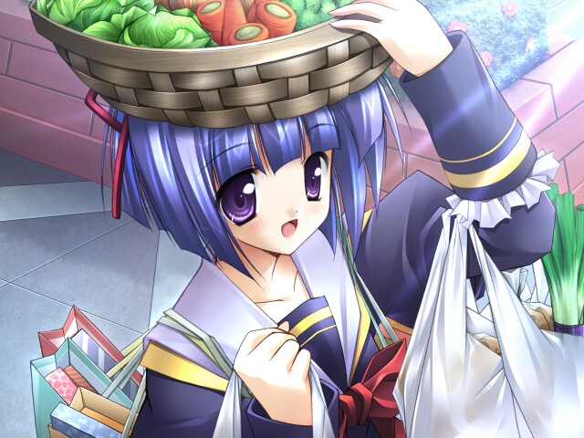 nagoshi mafuyu (moon childe) drawn by yukiusagi_(gaballscreen&blaze)