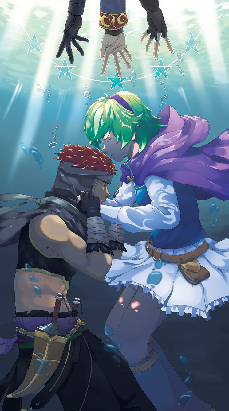 lyn, eliwood, nino, hector, and jaffar (fire emblem and 1 more) drawn by p_(panago)