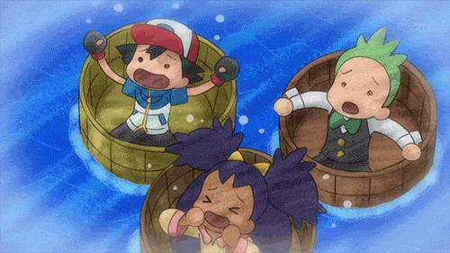ash ketchum, iris, and cilan (pokemon and 1 more)