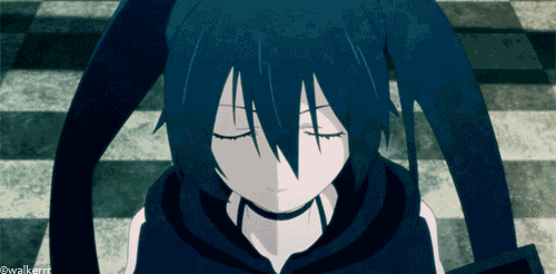 black rock shooter and dead master (black rock shooter) drawn by huke