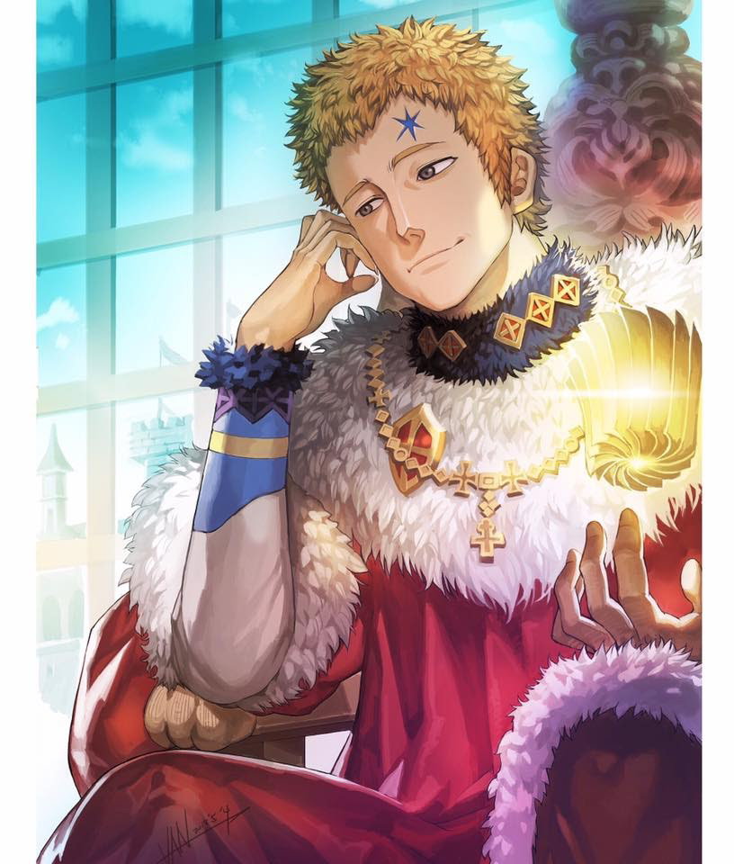 julius novachrono (black clover) drawn by van_(yoroshigu)