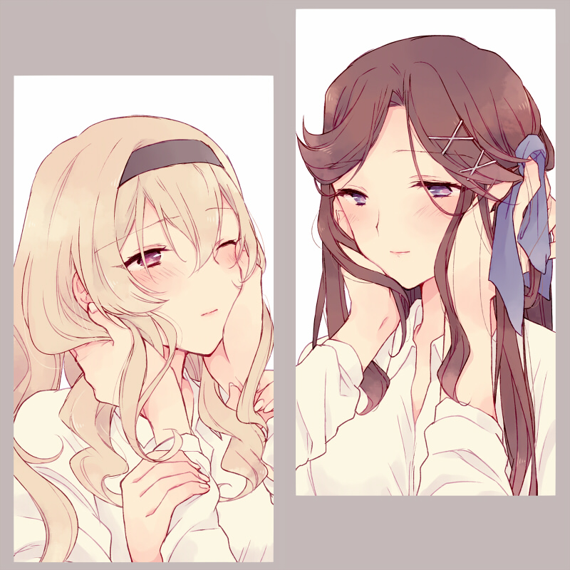 saijou claudine and tendou maya (shoujo kageki revue starlight) drawn by wato_(ko)