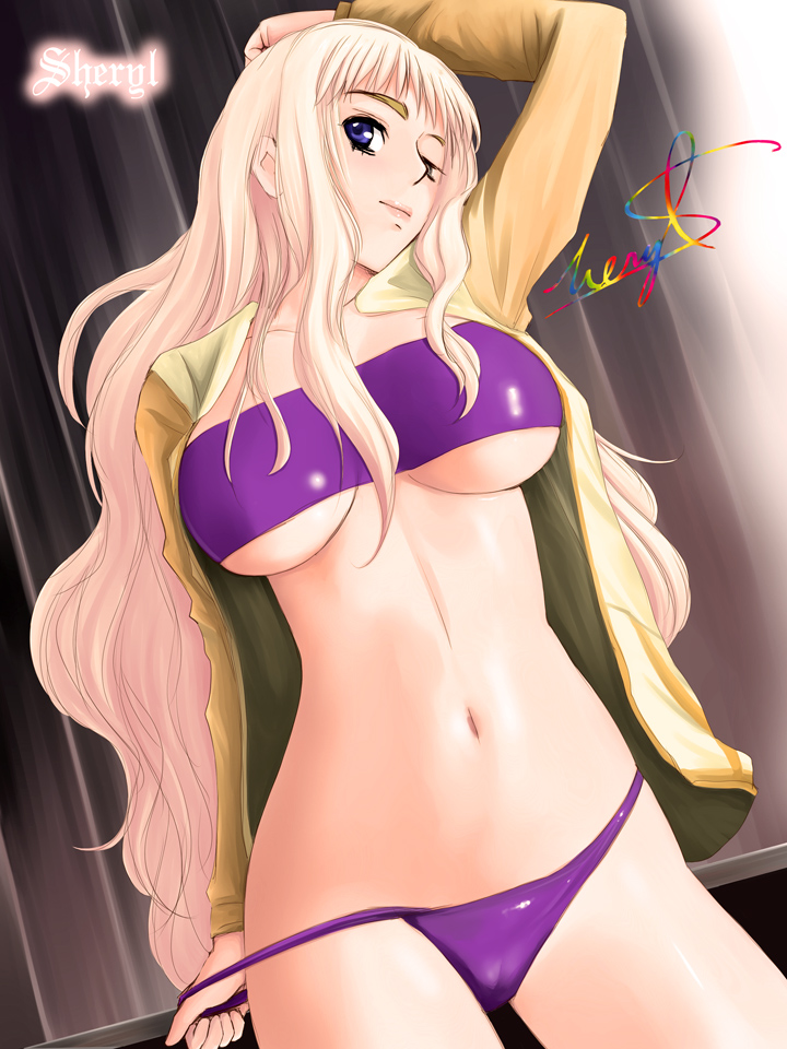 sheryl nome (macross and 1 more) drawn by niwatori_kokezou
