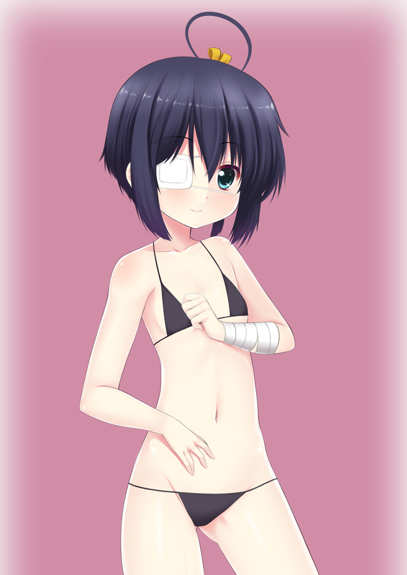 takanashi rikka (chuunibyou demo koi ga shitai!) drawn by wolflong
