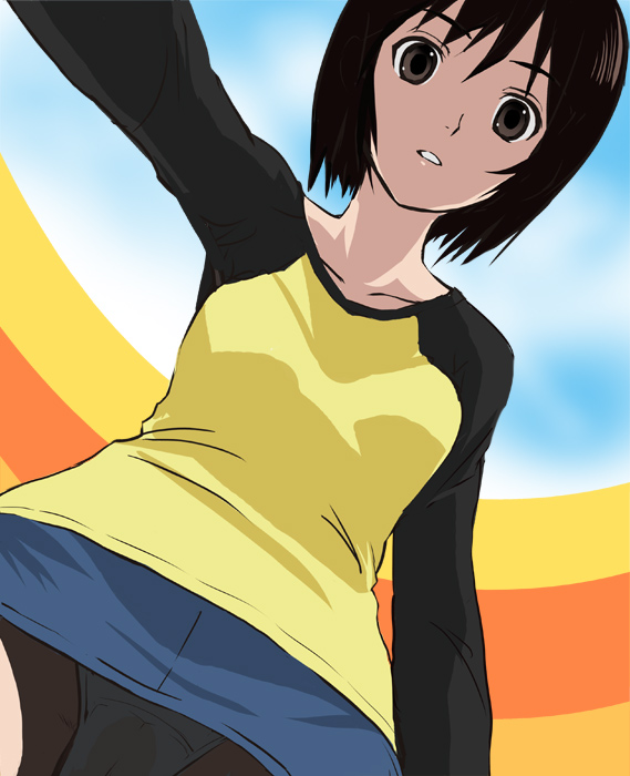 nakahara misaki (nhk ni youkoso!) drawn by haruyama_kazunori