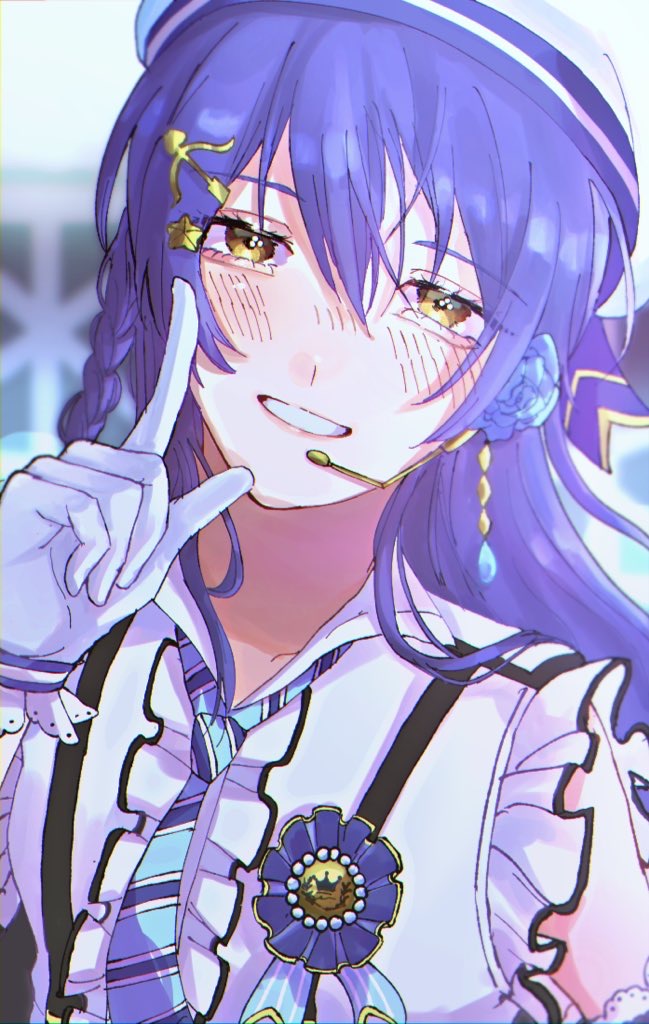 sonoda umi (love live! and 1 more) drawn by amamiumi_ron