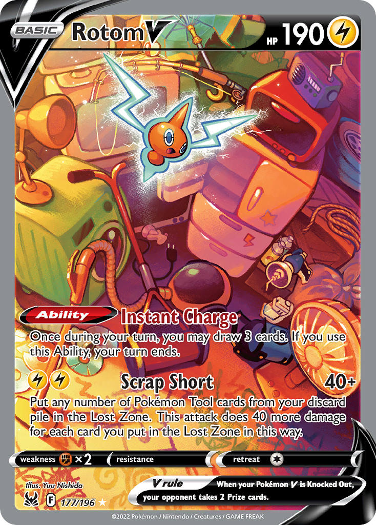 rotom (pokemon and 1 more) drawn by nishida_yuu