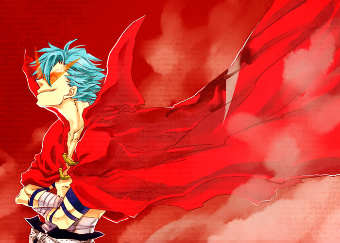 kamina (tengen toppa gurren lagann) drawn by hoshino_hitsuki