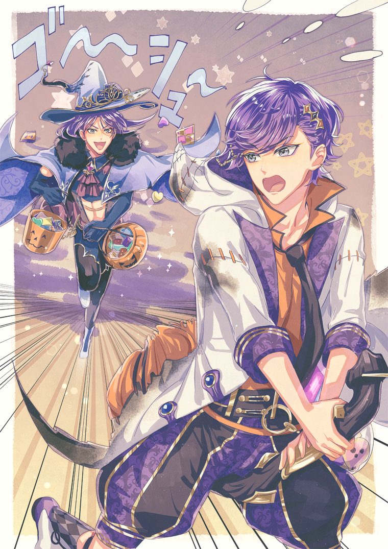 droite and gauche (yume oukoku to nemureru 100-nin no ouji-sama) drawn by plums43