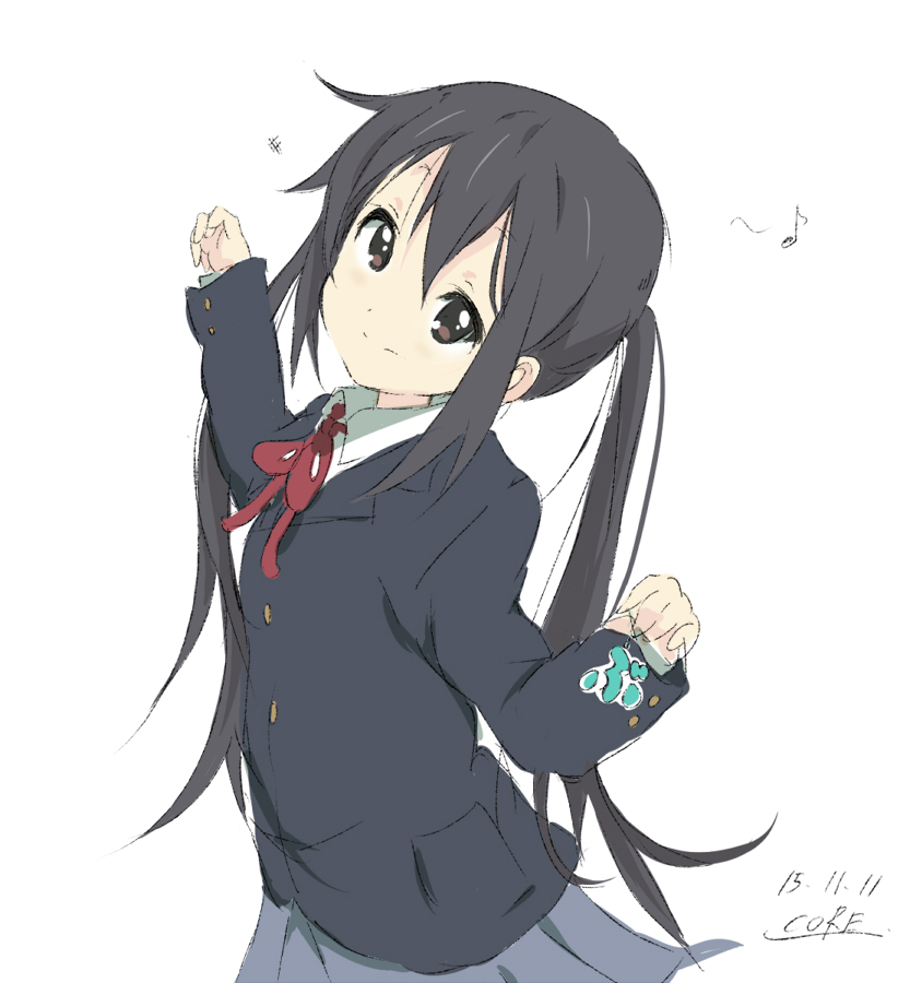 nakano azusa (k-on!) drawn by core_(mayomayo)