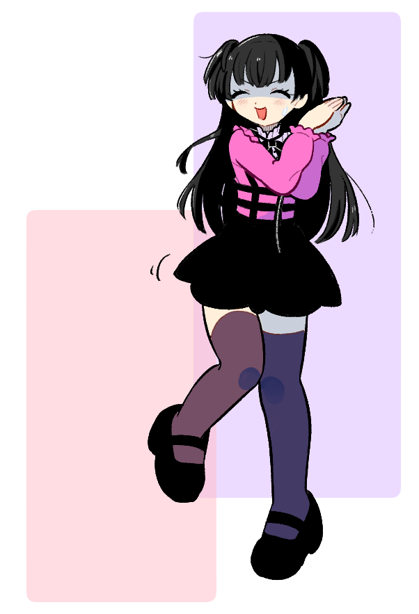 mayuzumi fuyuko (idolmaster and 1 more) drawn by bigwaterblue