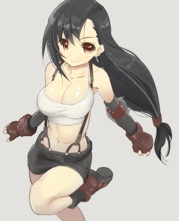 tifa lockhart (final fantasy and 1 more) drawn by anshinmama