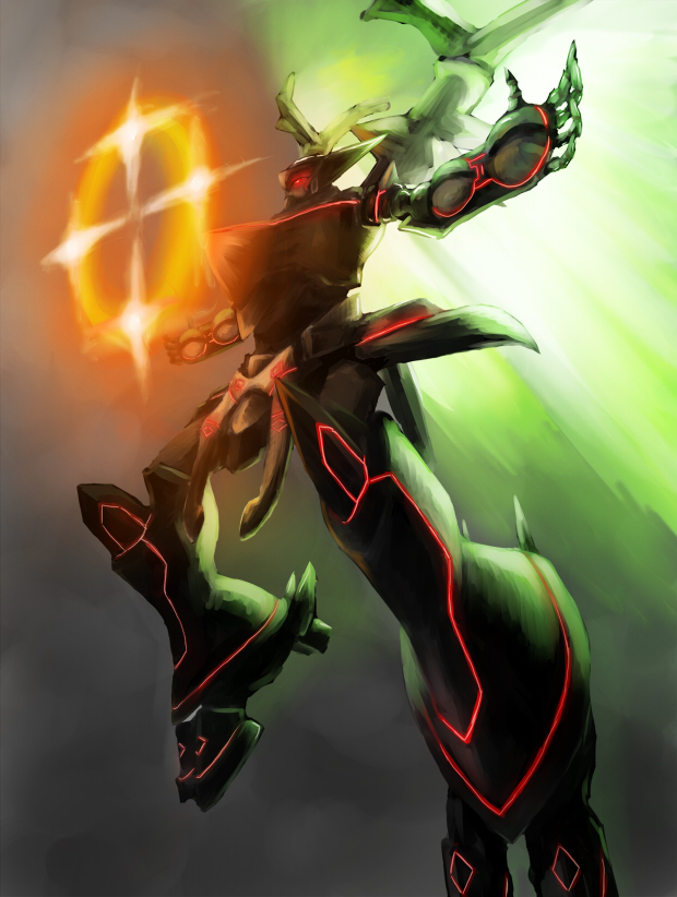 astranagant (super robot wars and 2 more) drawn by jjj_(kathamania)
