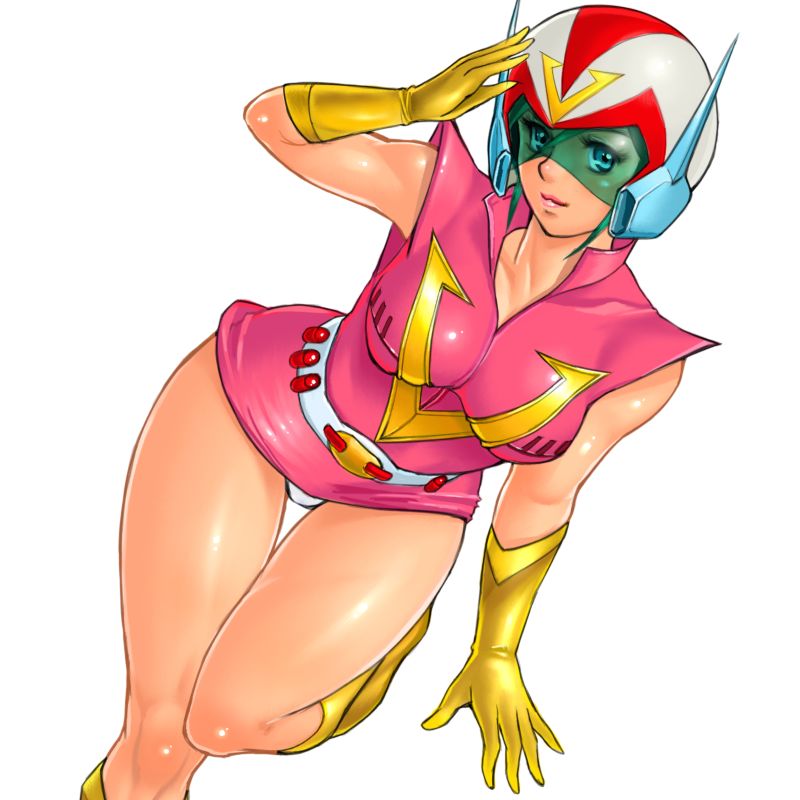 nanbara chizuru (choudenji robo combattler v) drawn by zen_and_retro