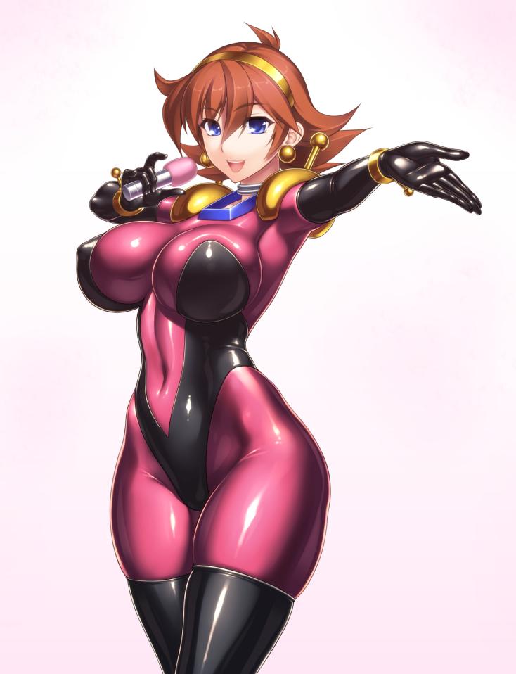 rain mikamura (gundam and 2 more) drawn by rindou_(radical_dream)