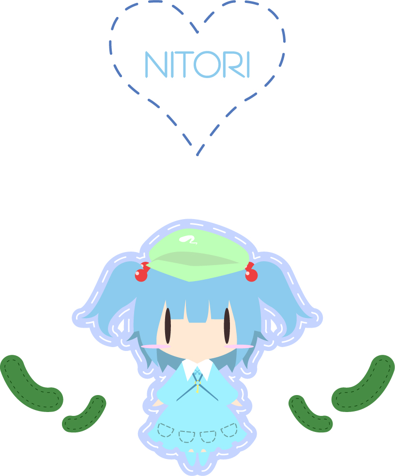 kawashiro nitori (touhou) drawn by takanashi_hiyori