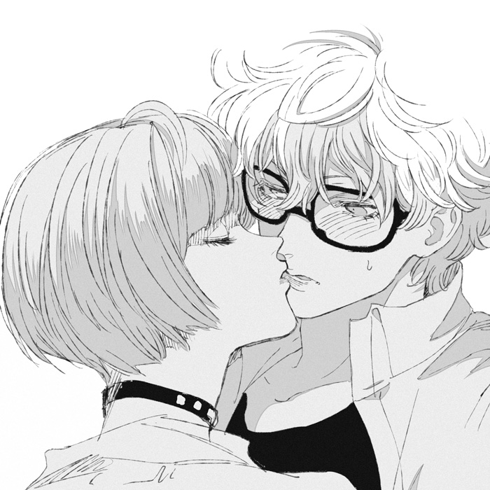 amamiya ren and takemi tae (persona and 1 more) drawn by zakki