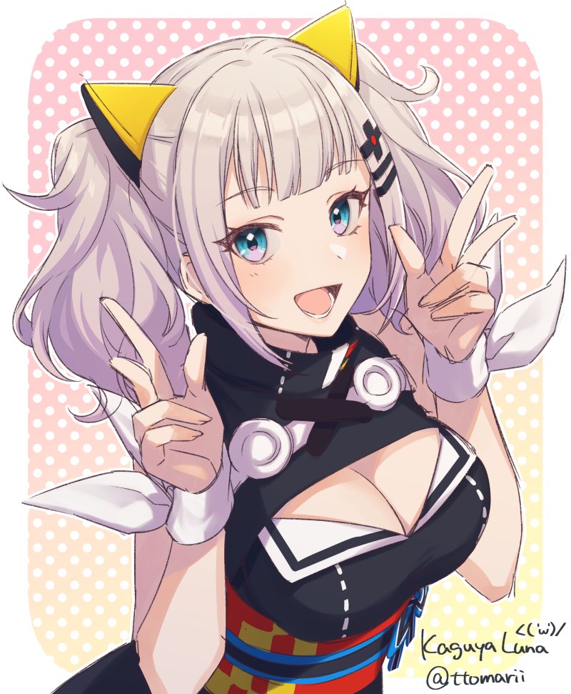 kaguya luna (the moon studio) drawn by tomari_(veryberry00)