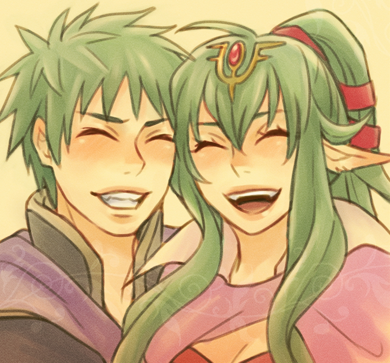 male robin and tiki (fire emblem and 2 more) drawn by loosely-common