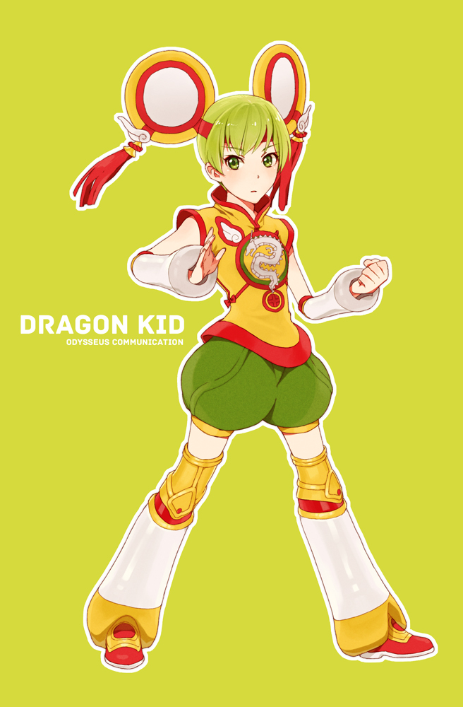 huang pao-lin and dragon kid (tiger & bunny) drawn by abe_(f!mixture)