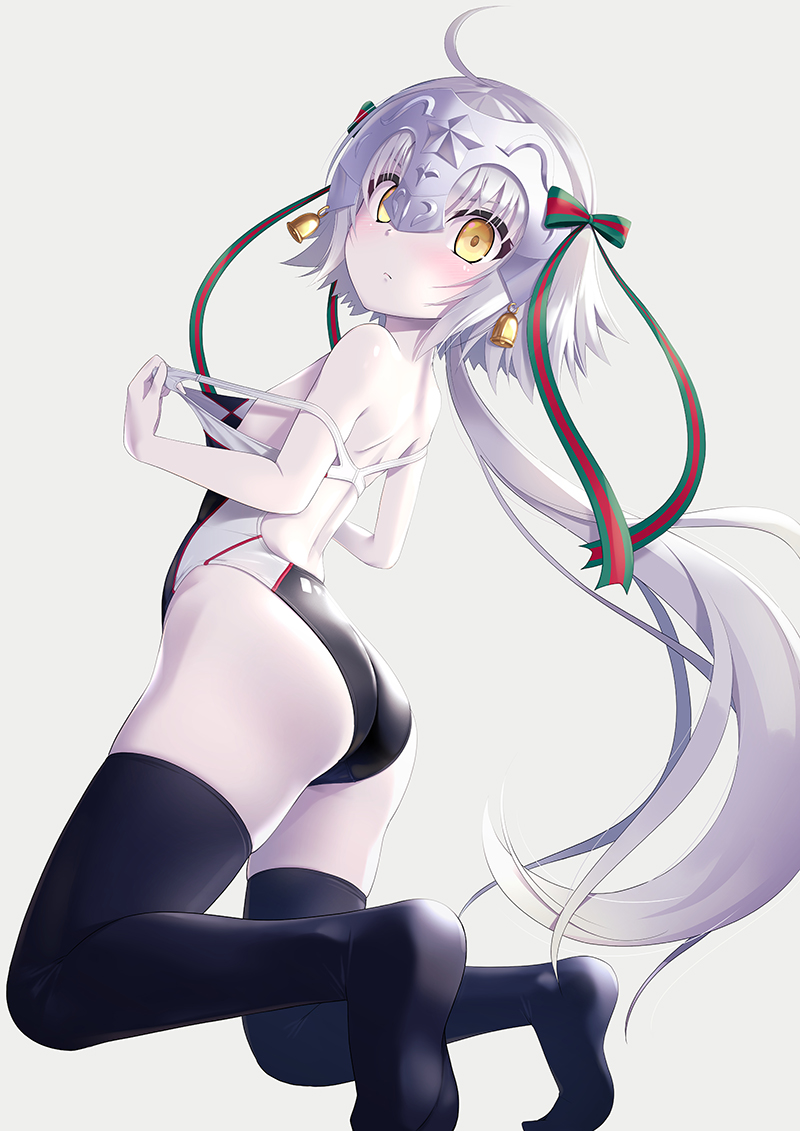 jeanne d'arc alter santa lily (fate and 1 more) drawn by hassen_(8cm)