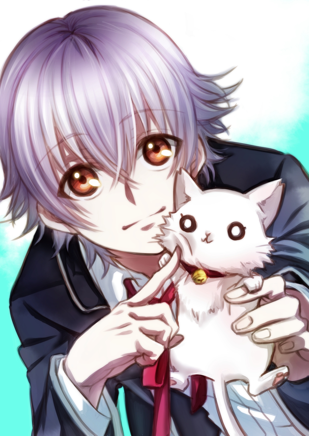 Neko And Isana Yashiro K Drawn By Mizuno Kagari Danbooru