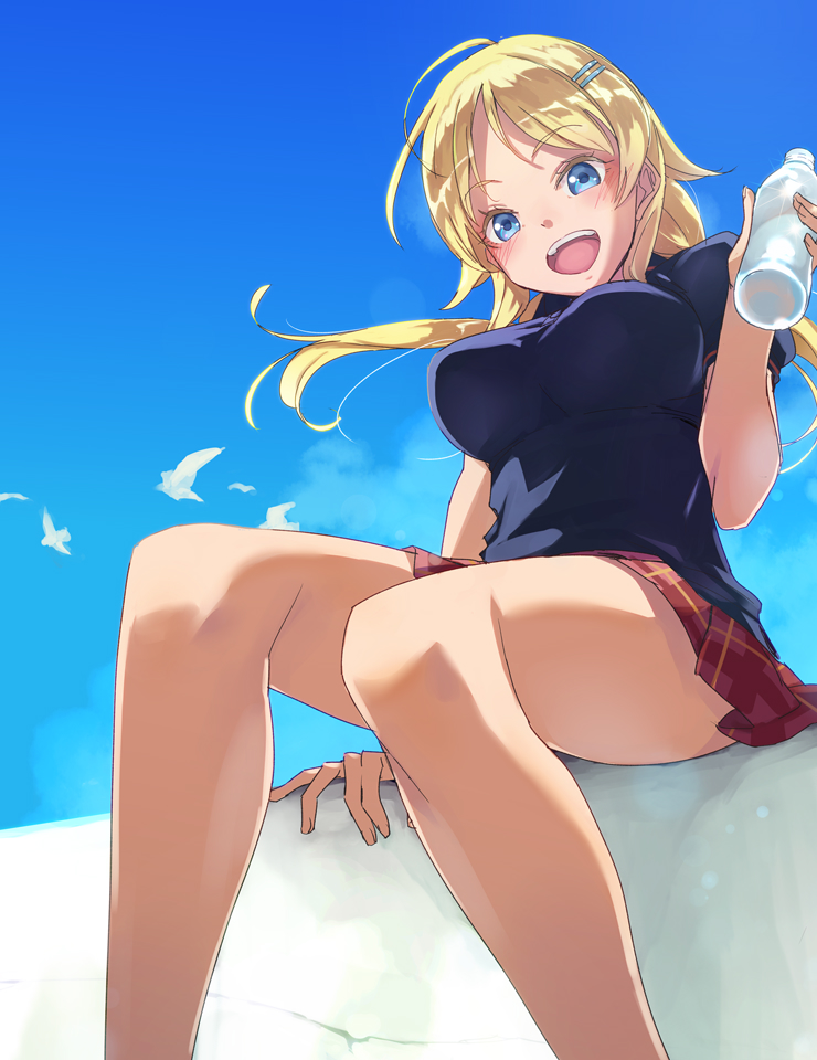 hachimiya meguru (idolmaster and 1 more) drawn by kawaty