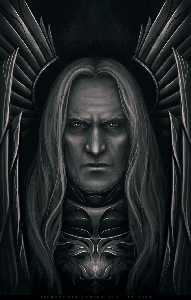 lion el'jonson (warhammer 40k) drawn by veronica_anrathi