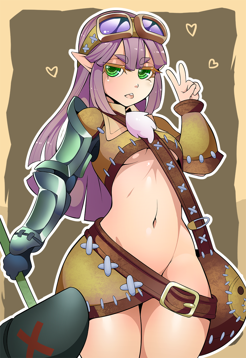 gnome and dwarf (monster girl encyclopedia and 1 more) drawn by halphelt