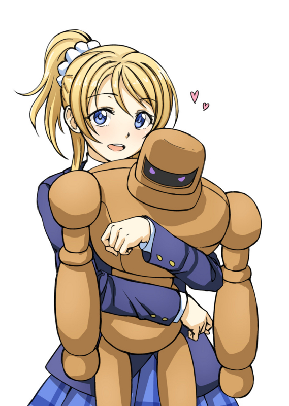 ayase eli (love live! and 1 more) drawn by pas_(paxiti)