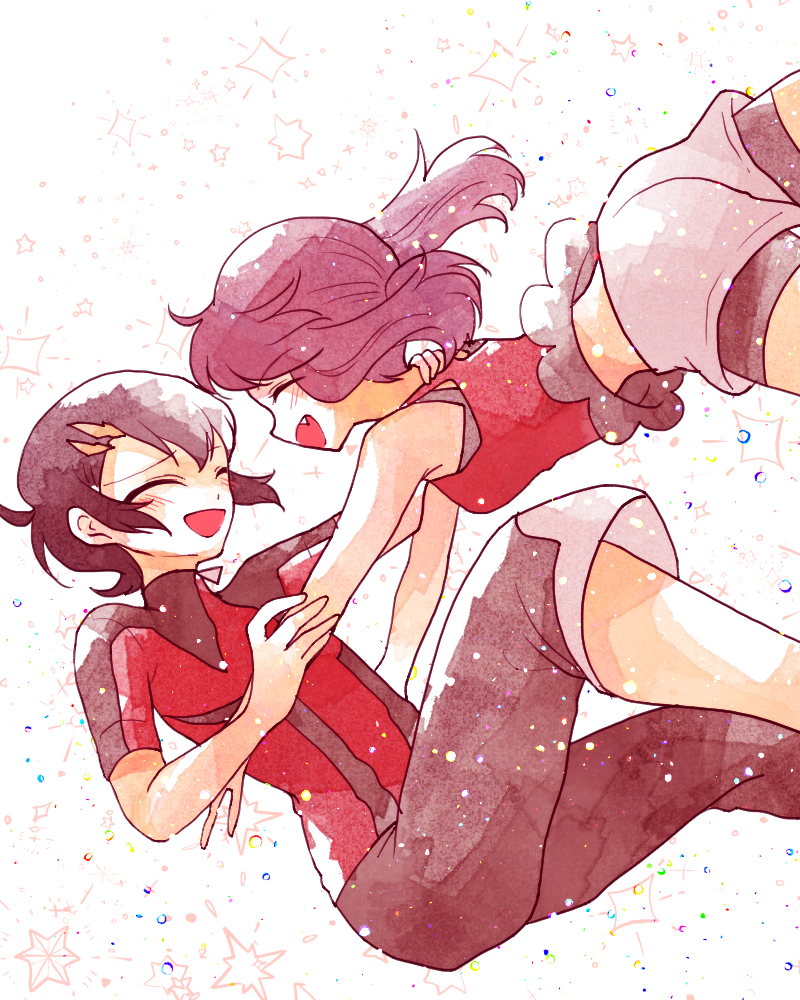 may and brendan (pokemon and 1 more) drawn by hibikileon