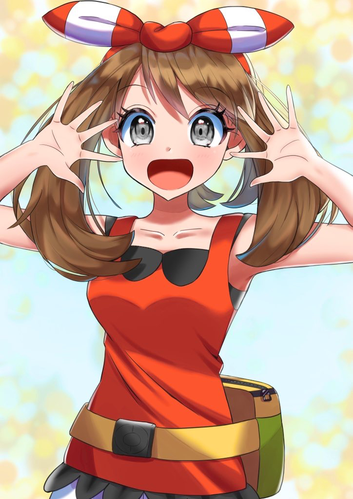 may (pokemon and 1 more) drawn by lex_suri12