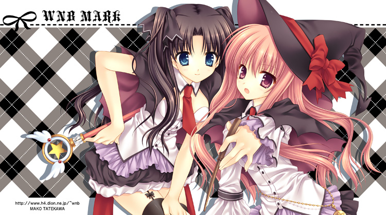 tohsaka rin, louise francoise le blanc de la valliere, and kaleido ruby (fate and 2 more) drawn by wnb_mark