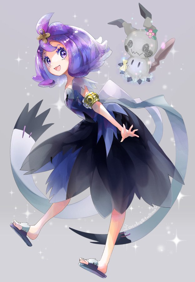 mimikyu and acerola (pokemon and 1 more) drawn by cocoloco