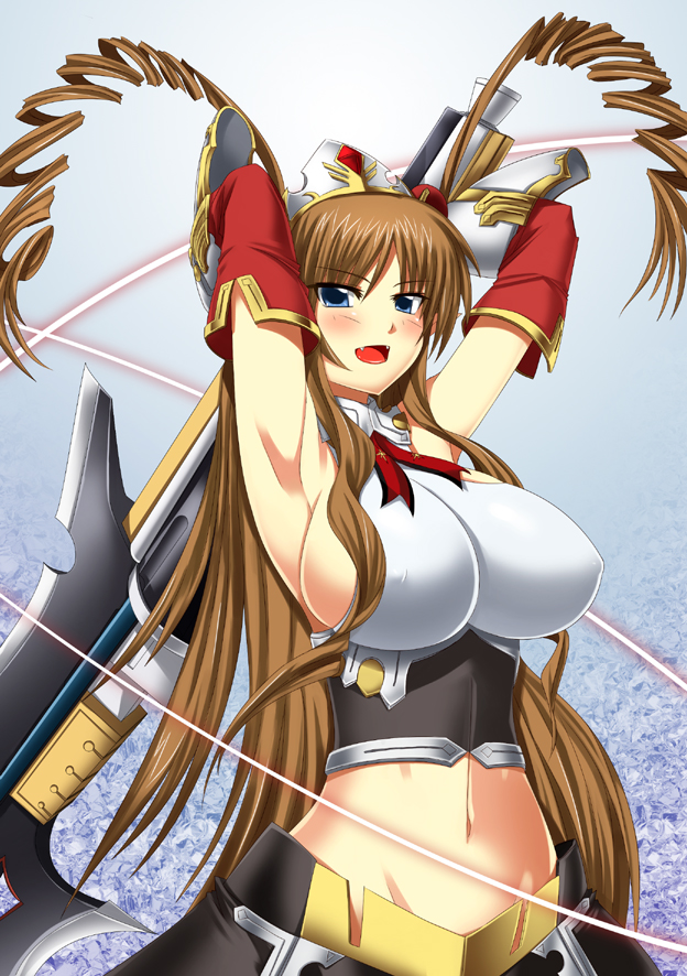 neige hausen (super robot wars and 2 more) drawn by darkmaya