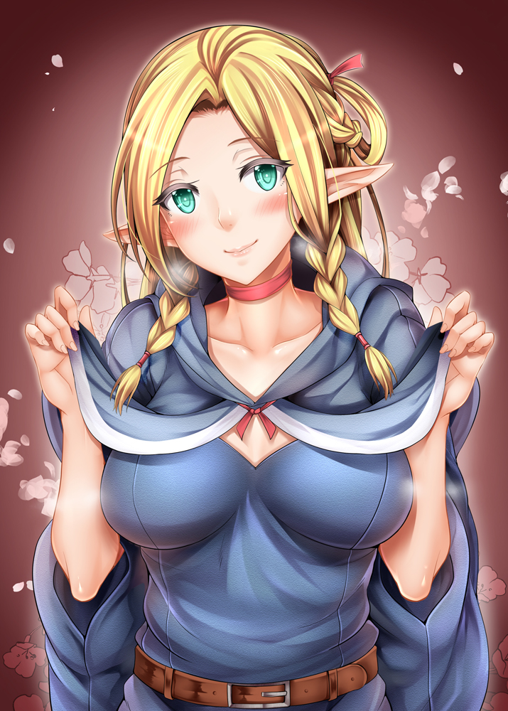 marcille donato (dungeon meshi) drawn by oni-noboru