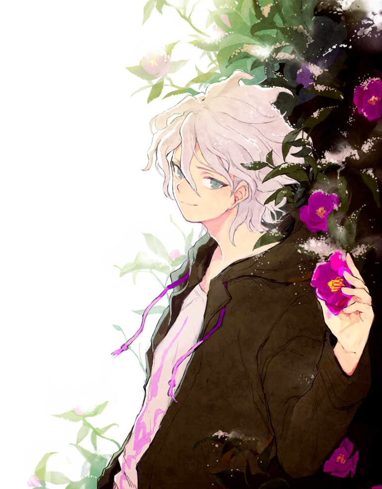 komaeda nagito (danganronpa and 1 more) drawn by gomosawa
