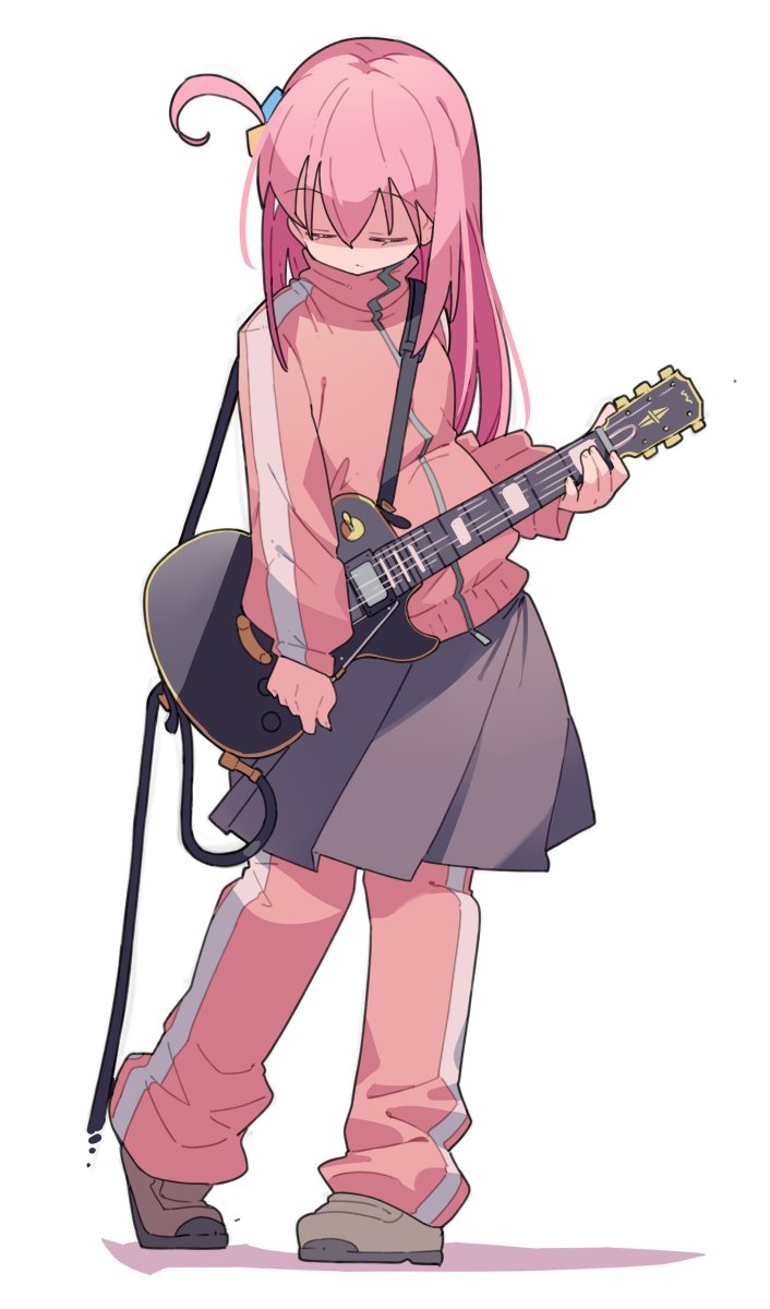 gotoh hitori (bocchi the rock!) drawn by shimazaki1152