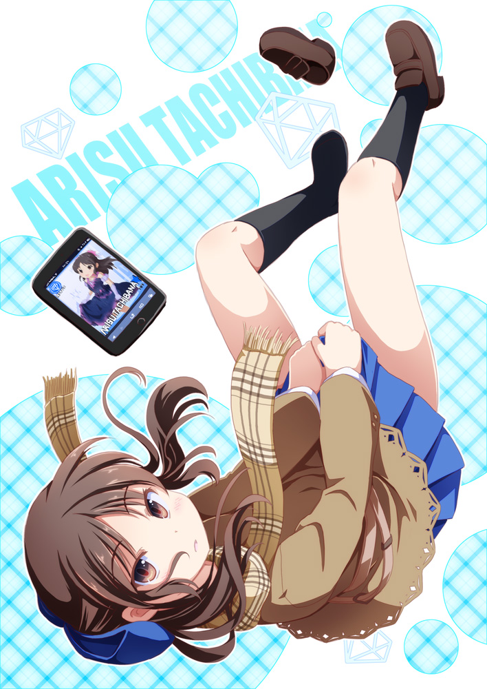 tachibana arisu (idolmaster and 1 more) drawn by tri