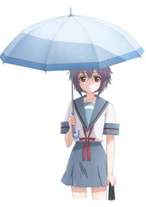 nagato yuki (suzumiya haruhi no yuuutsu and 2 more)